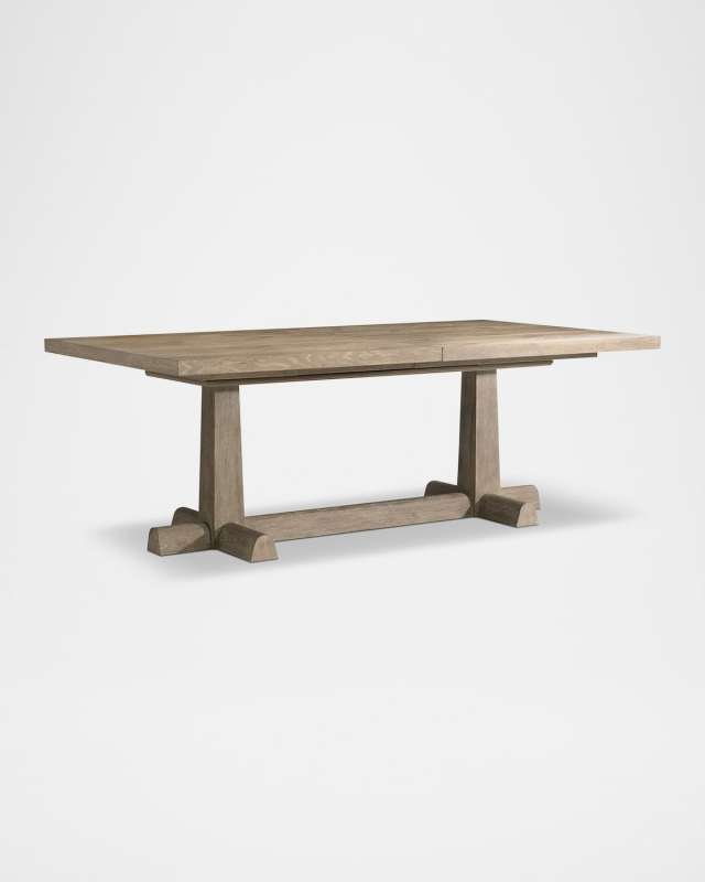 Tribeca 84" Dining Table with 1 Leaf